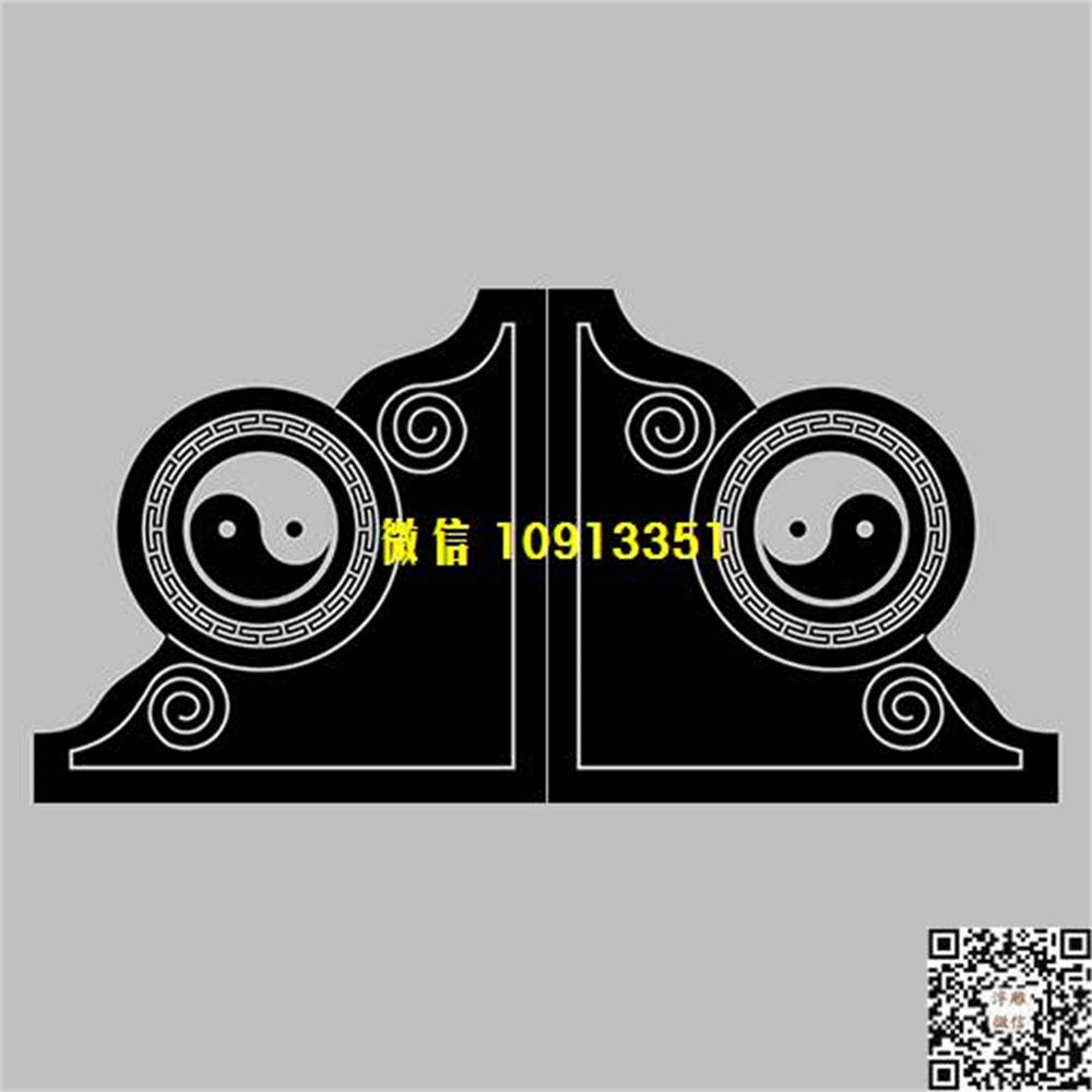 精雕图77抱鼓耳朵精雕图线雕图线条图单线铣底图_电脑雕刻plt文泰矢量图精雕图浮雕图